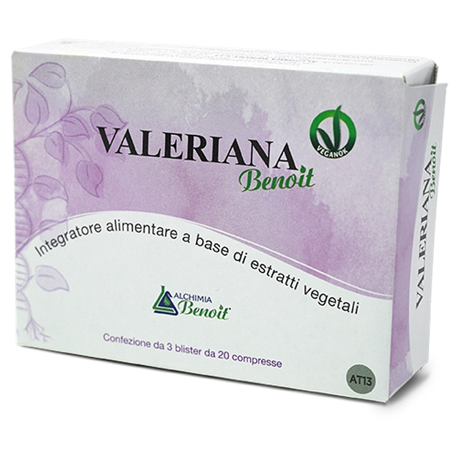 Valeriana Benoit 60 Compresse Da 500 Mg
