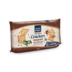 Nutrifree crackers integrali 33,4 g x 6 pezzi