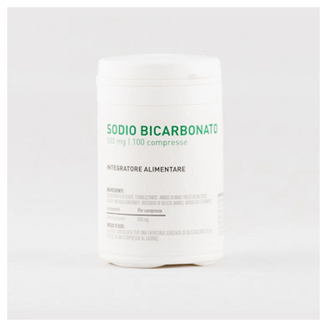 Sodio Bicarbonato 500 Mg 100 Compresse