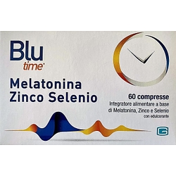 Blu time melatonina/zinco/selenio compresse