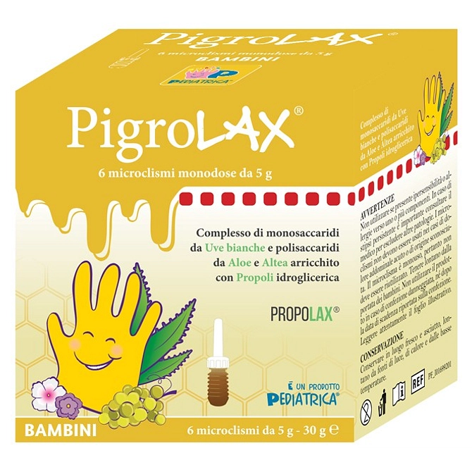 Microclisma Pigrolax Bambini 6 X 5 G