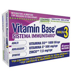 Vitamin base sistema immunitario 30 compresse masticabili