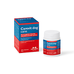 Carevit dog flacone 100 compresse appetibili