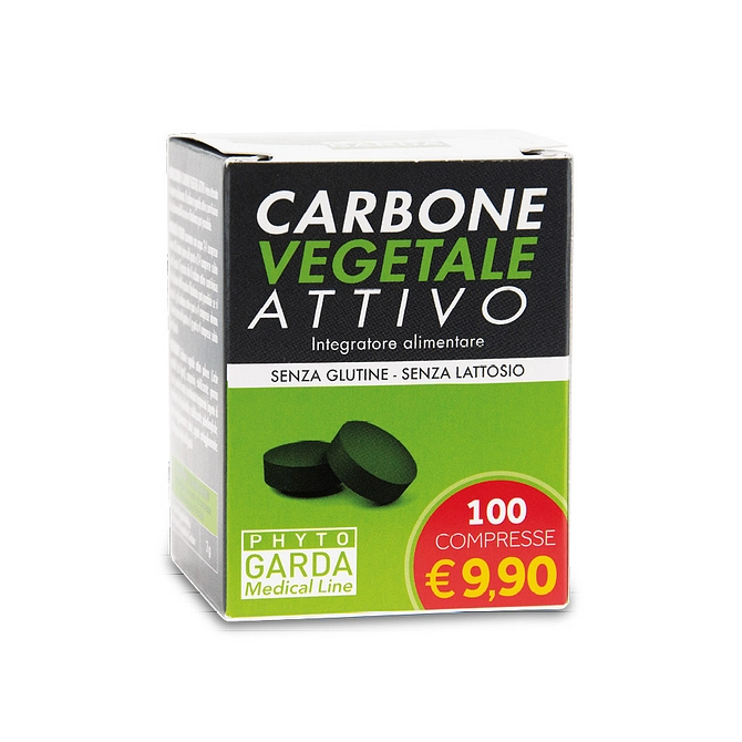Carbone Vegetale Attivo 100 Compresse