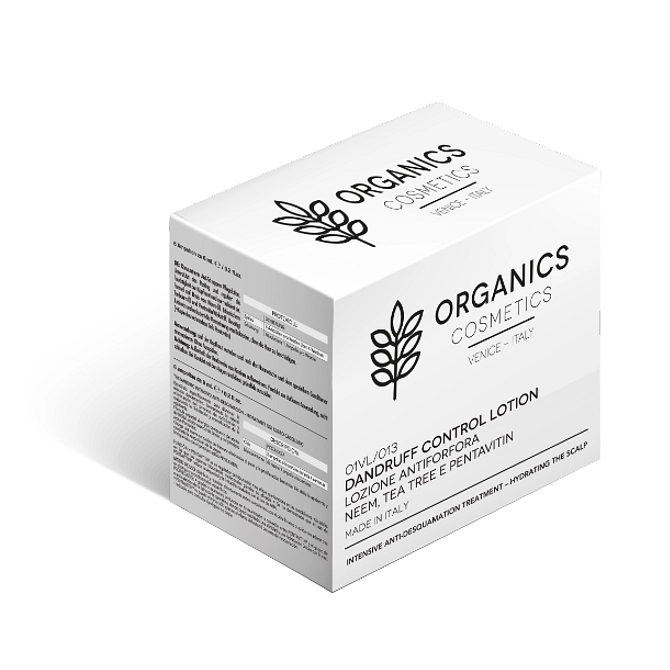 Organics Pharm Dandruff Control Lotion Neem Oil, Tea Tree And Pentavin 6 Fiale Da 6 Ml