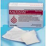 Medicazione in alginato di calcio e sodio soffice sterile favorisce la riparazione tissutale kaltostat 10 x20 cm 10 pezzi