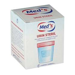 Contenitore urine meds urin steril tappo a vite
