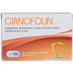 Cianofolin 30 compresse gastroprotette 9 g