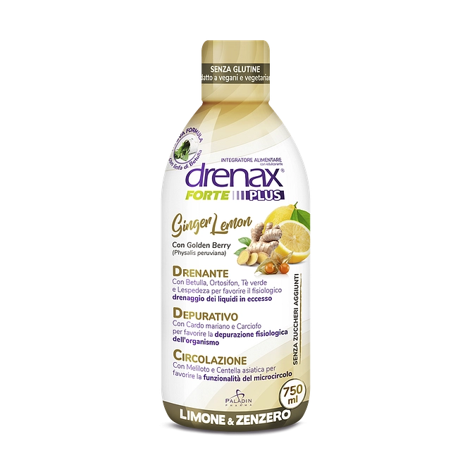 Drenax Forte Plus Ginger Lemon 750 Ml