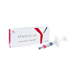 Synolis v a soluzione iniettabile viscoelastica isotonica in siringa preriempita di sodio ialuronato 80 mg  e sorbitolo 160 mg capacita' siringa 4 ml monoshot 1 pezzo