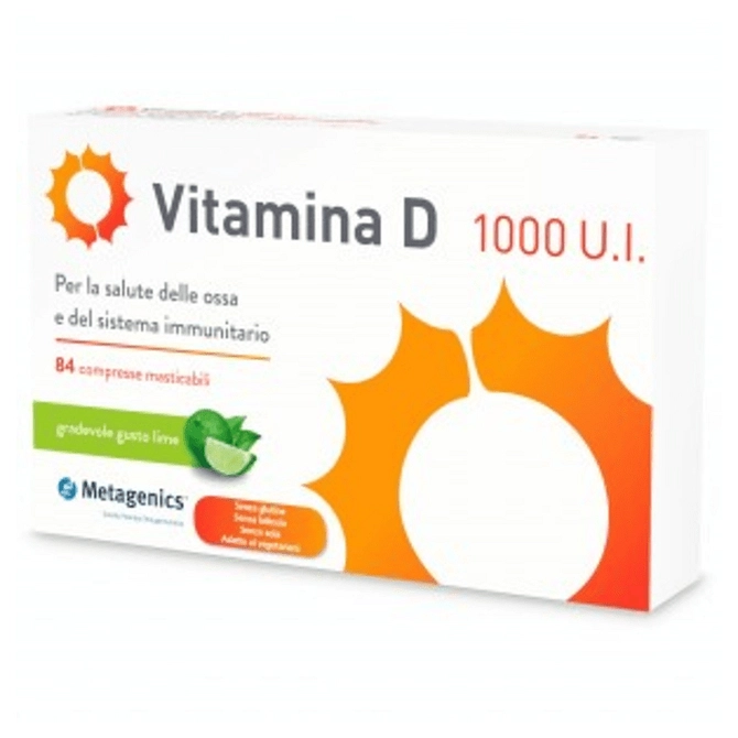 Vitamina D 1000 Ui 84 Compresse Masticabili