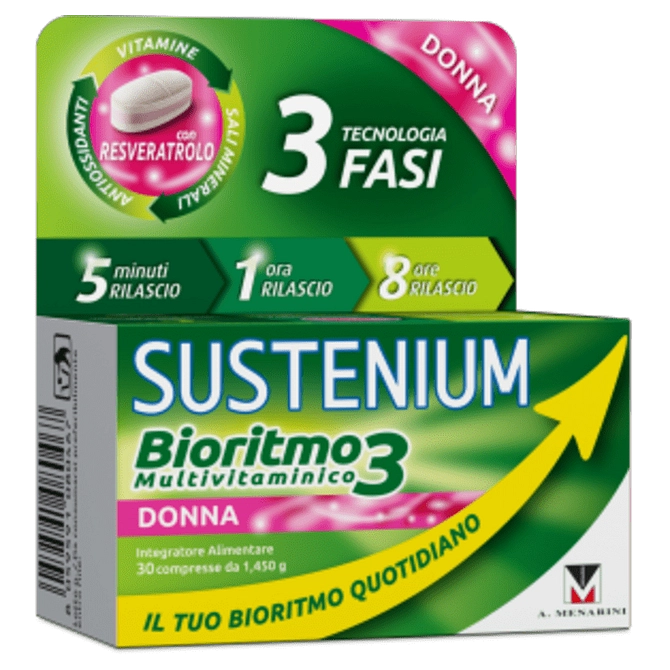 Sustenium Bioritmo3 Donna Adulta 30 Compresse