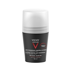 Vichy homme deodorante antitraspirante controllo estremo 72 h roll on 50 ml
