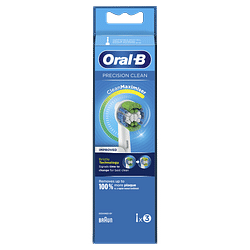 Oralb precision clean eb20 testina per spazzolino elettrico 3 pezzi