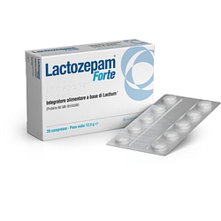 Lactozepam forte 20 compresse