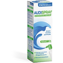 Audispray adult soluzione di acqua di mare ipertonica spray senza gas igiene orecchio 50 ml
