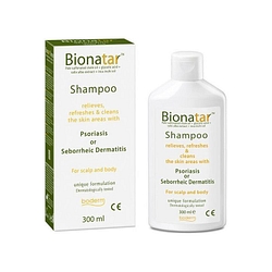 Bionatar shampoo indicato in presenza di sintomi di psoriasi o dermatite seborroica 300 ml ce