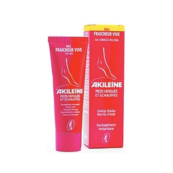 Akileine rossa gel freschezza viva antifatica 50 ml
